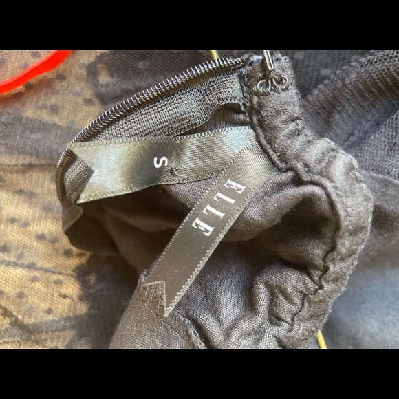 Elle Marvel Black Lace Dress. Size-S. - Picture 12 of 16